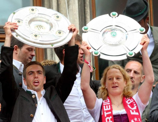 La espectacular celebración del Bayern Munich con su gente en la ciudad
