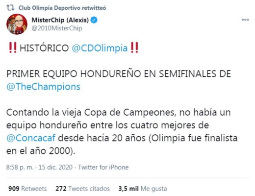 Lo que dijeron los periodistas hondureños y extranjeros sobre el pase de Olimpia a semifinales