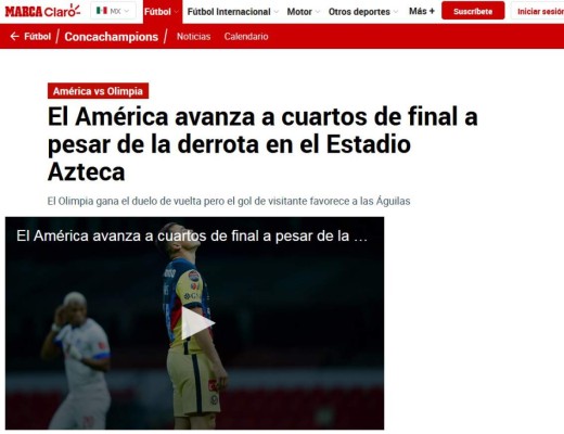 Lo que dice la prensa mexicana sobre el Olimpia: 'Cerca del aztecazo y un equipo sucio'