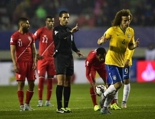 Brasil-Perú en imágenes