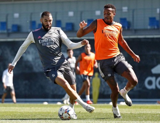 Con dos nuevas novedades y toques de balón: Así fue el entrenamiento del Real Madrid