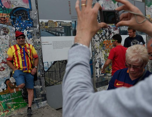 Las mejores fotos de los aficionados del Barcelona en Berlín