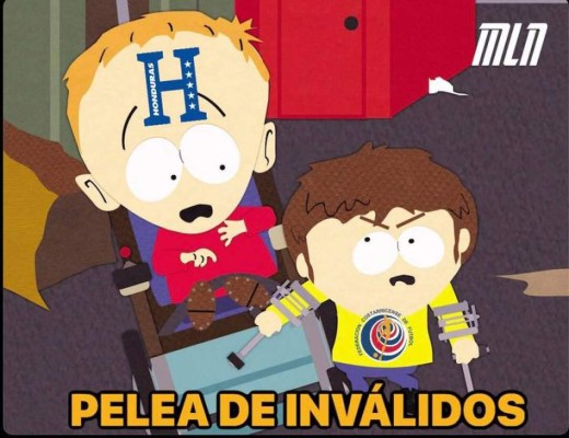 Los memes no perdonan a Honduras ni a Costa Rica previo a su duelo en la eliminatoria