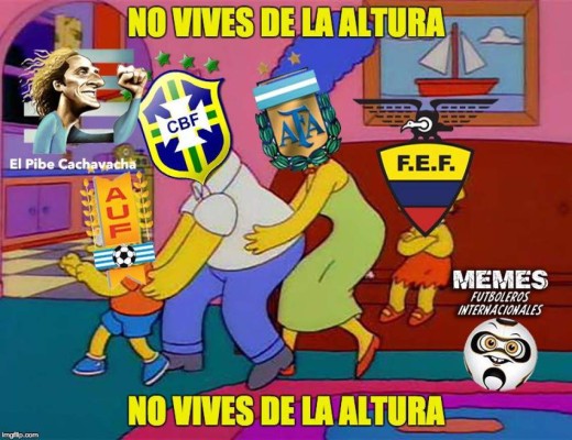 Los mejores memes que dejó la fecha siete de las eliminatorias de la Conmebol
