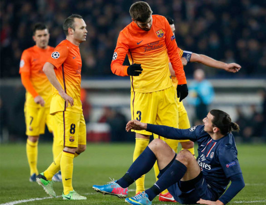 PSG saca empate de último minuto ante Barcelona en la 'Champions'.