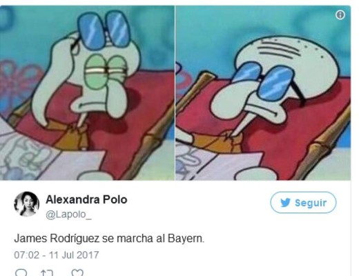 ¡Terribles! Los memes de James Rodríguez y su salida del Real Madrid