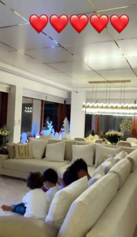 Georgina Rodríguez muestra cómo es por dentro la casa de Cristiano Ronaldo en Turín