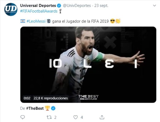 ¡Se rinden ante Lio! Lo que dicen los medios sobre Messi tras ganar su primer The Best