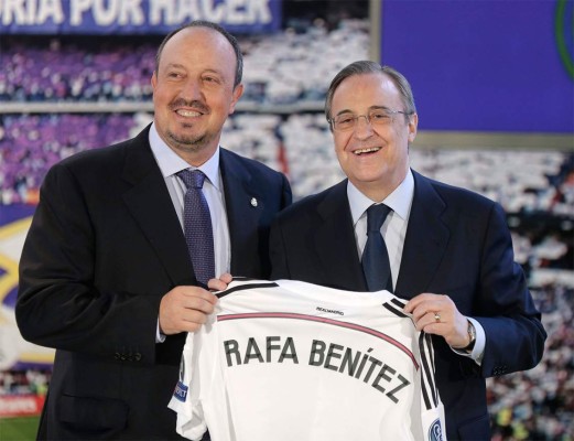 El español Rafael Benítez es el nuevo entrenador del Real Madrid