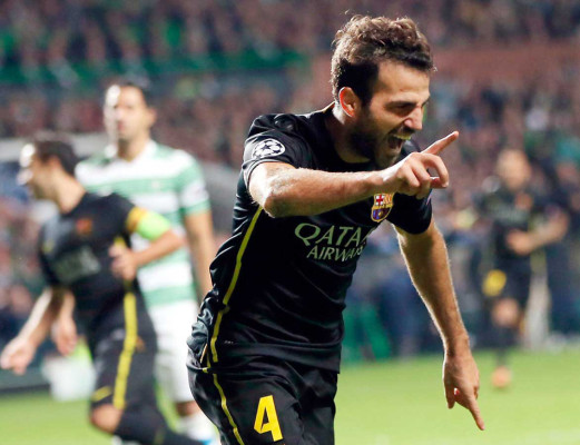 Las mejores imágenes del Celtic-Barcelona