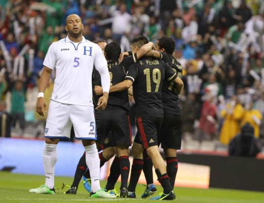 Las mejores fotos que han dejado los duelos Honduras-México