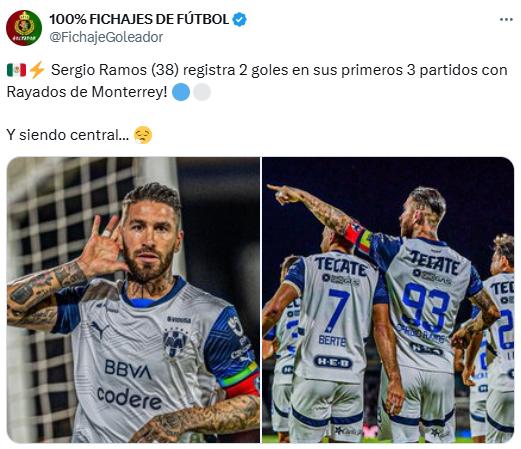 ¡Faitelson causó revuelo! Sergio Ramos anota su segundo gol con Rayados y la prensa reacciona: “Una salvajada total; el mago del equipo”