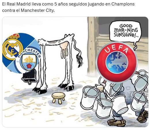 Los memes que dejó el sorteo de la Champions League: se burlan de un gigante que sigue dormido
