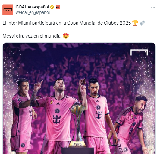 “FIFA eligió a su ídolo; es una vergüenza”: Inter Miami de Messi jugará el Mundial de Clubes y así recciona la prensa