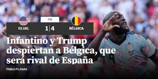 Trump no se sale con la suya: prensa reacciona tras eliminación de USA