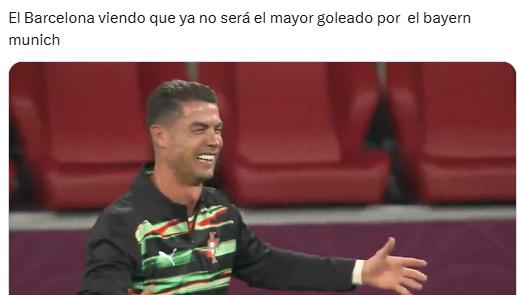 Bayern Múnich aplastó en el Mundial de Clubes y los memes se acuerdan del Barcelona