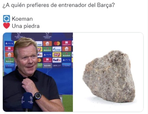 Los nuevos memes que hacen pedazos al Barcelona: Koeman, la Europa League y Messi son protagonistas