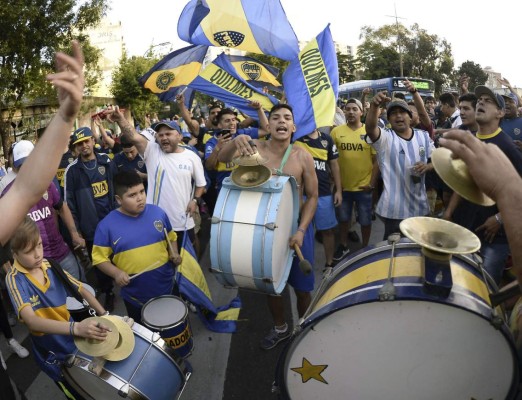 FOTOS: La impresionante despepida de los aficionados al Boca Juniors
