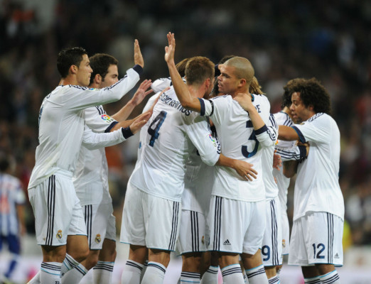 Real Madrid golea antes del clasico con hat trick de CR7.