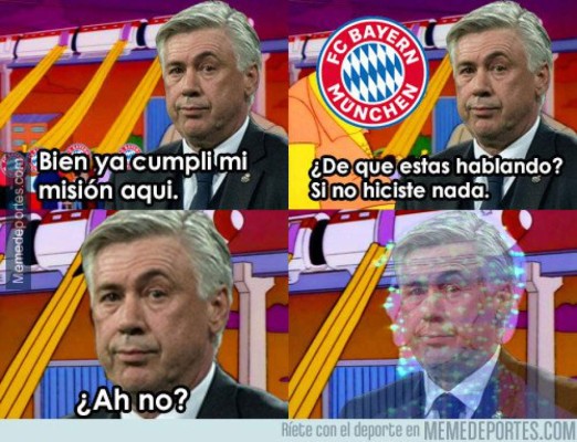 DIVERTIDOS: Los graciosos memes luego del despido de Ancelotti en el Bayern Munich