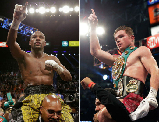 Mayweather-Canelo, lista la pelea del año