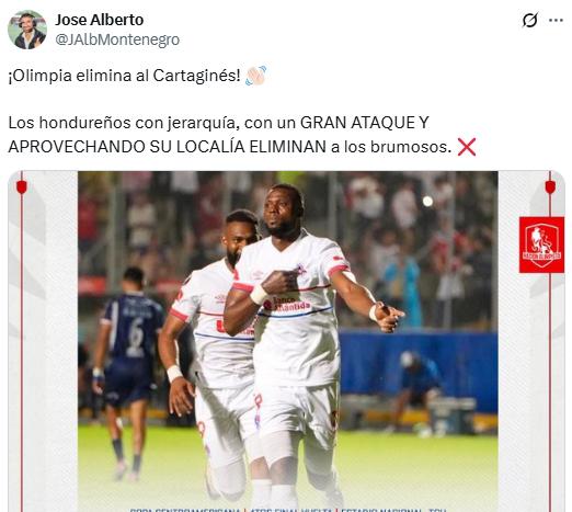 Prensa se rinde ante Olimpia por la clasificación y esto dicen en Costa Rica: El gigante vuelve a la fiesta; se cumplió lo previsto