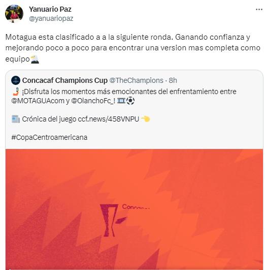 “Será el único de Honduras clasificado” y “Denle a Ninrod sus flores”: la reacción de la prensa a la victoria de Motagua ante Olancho