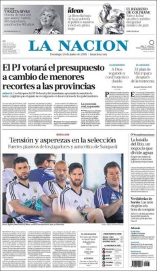 Las portadas por el mundo: La crisis de Argentina en el Mundial y el milagro alemán