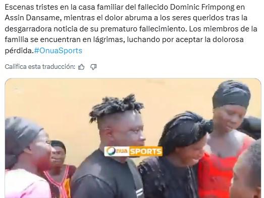 Tragedia y conmoción: asesinan al futbolista Dominic Frimpong tras un feroz ataque al bus del equipo