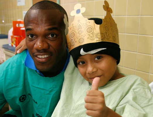 Fotos de aficionados con David Suazo.