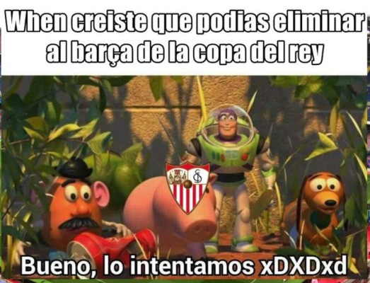 Los memes de la goleada del Barça donde hacen pedazos al Sevilla y no perdonan a Messi