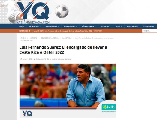 'El más parecido a Pinto, trabajador y metódico': Lo que dice la prensa tica de la llegada de Luis Fernando Suárez