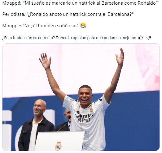 Mbappé fue presentado por el Real Madrid y lo memes humillan al Barcelona: ¡sufren los azulgranas!