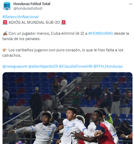 Honduras se estrelló ante Cuba por el pase al Mundial de Chile y así reacciona la prensa: “Una absoluta vergüenza”