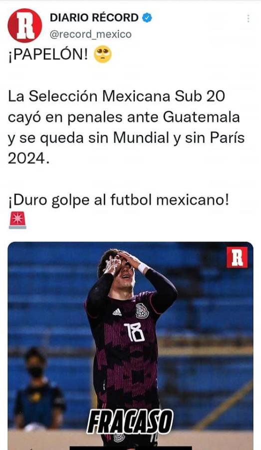 ¡Faitelson y André Marín estallan! Lo que dice la prensa de México luego del fracaso de la Sub-20: “Panorama negro y desastre en San Pedro Sula”