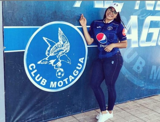 Yuridia Pineda, la bella jugadora de Motagua que es novia de John Paul Suazo
