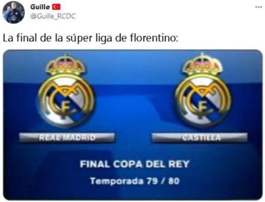 Los nuevos memes liquidan a Florentino Pérez y el Real Madrid tras la caída de la Superliga &nbsp;&nbsp;