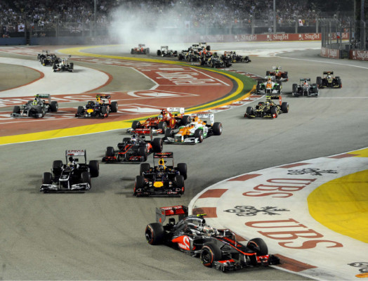 Vettel gana el Gran Premio de Fórmula Uno en Singapur