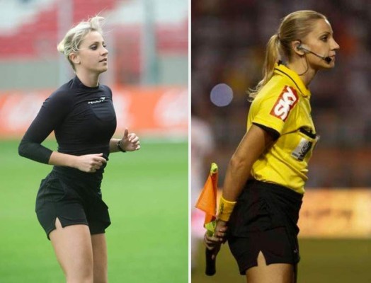 Fernanda Colombo, la árbitro asistente más sexi del mundo