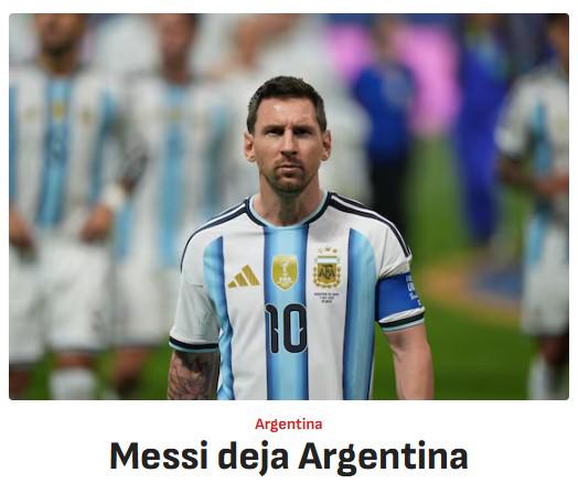 Impacto mundial por el adiós de Messi: De Paul reacciona y lo que dijo Faitelson