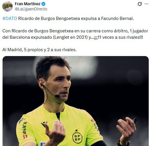 Liga negreirizada; el árbitro echa una mano al Barça: la prensa tras polémico triunfo