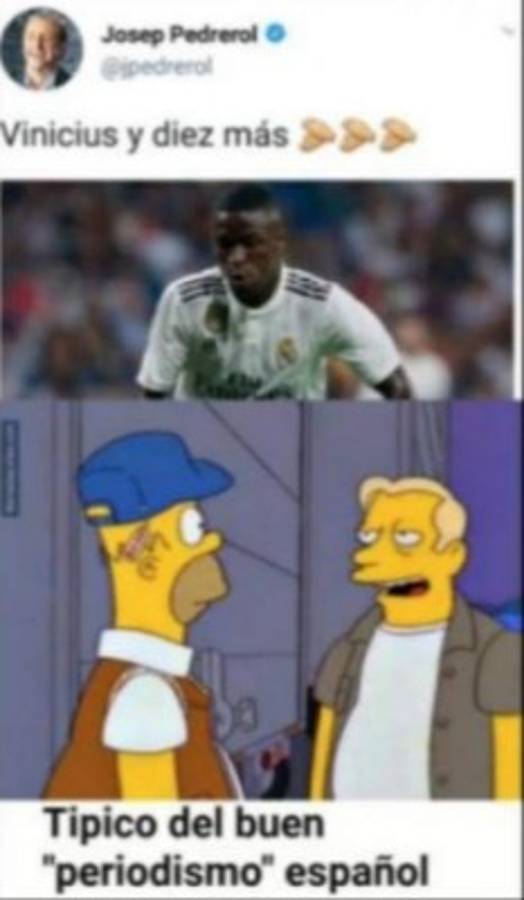 Vinicius se roba el show en los memes de la goleada del Real Madrid al Melilla
