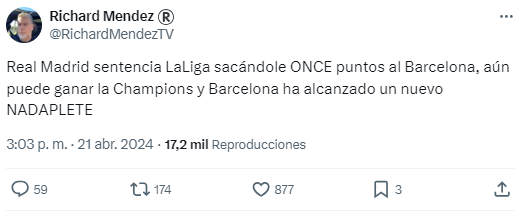 La prensa reacciona luego del triunfo del Real Madrid en el Clásico: “Barcelona alcanza un nuevo nadaplete”
