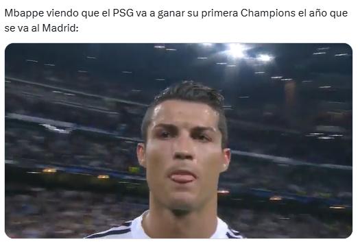 Burlas contra Mbappé: PSG avanzó a la gran final de la Champions y explotaron los memes