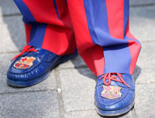 Las mejores fotos de los aficionados del Barcelona en Berlín