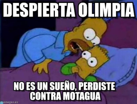 ¡Terribles! Los memes aniquilan a Olimpia, pero Motagua tampoco se salva