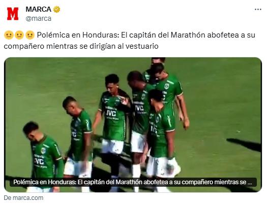 Anangonó agredió a Alexy Vega y la fuerte reacción de la prensa: piden severo castigo y quitarle la capitanía en Marathón