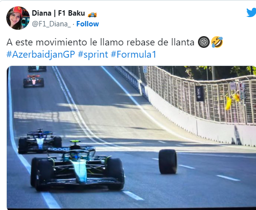 ¡Te vas a morir de risa! Los memes que está dejando el Gran Premio de Azerbaiyán de Fórmula Uno 2023