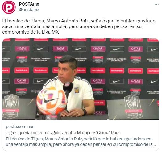 “Tigres aburre”, “sale vivo” y “rompe la mala racha”: La reacción en México el día después del triunfo felino sobre Motagua