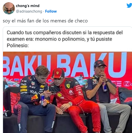 ¡Te vas a morir de risa! Los memes que está dejando el Gran Premio de Azerbaiyán de Fórmula Uno 2023